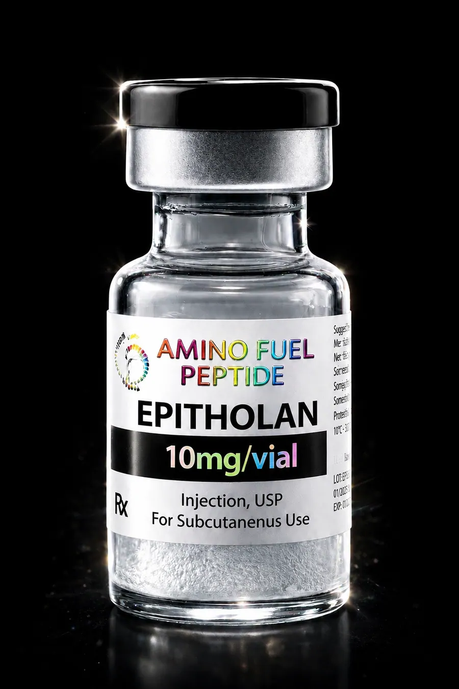 Epithalon 10mg research peptide vial from Amino Fuel Labs