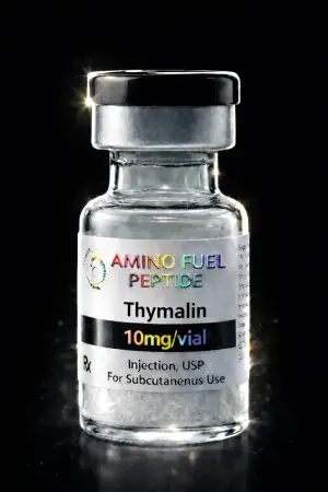 Thymalin 10mg research peptide vial from Amino Fuel Labs