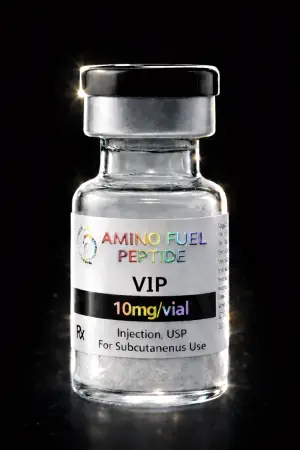 VIP 10mg research peptide vial from Amino Fuel Labs